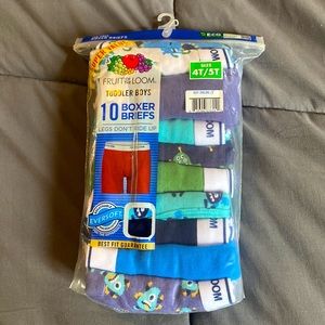10 pack toddler boxer briefs 4t/5t